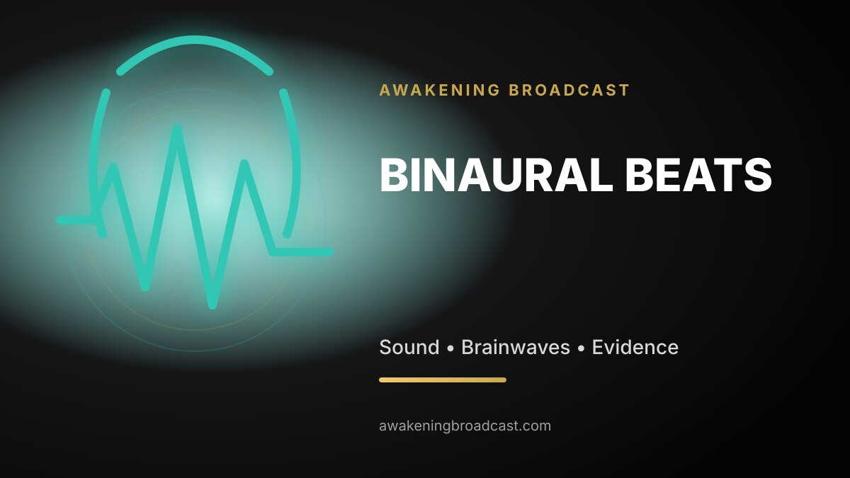 Binaural beats: what research suggests, what remains uncertain, and how to use them responsibly.